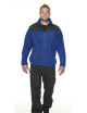 Mark the helper Men`s SWEATSHIRT GUARD CORNFLOWER/BLACK for dtf dtg printing