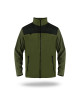 Mark the helper Herren SWEATSHIRT GUARD KHAKI/BLACK Logo, Stickerei, Aufdruck
