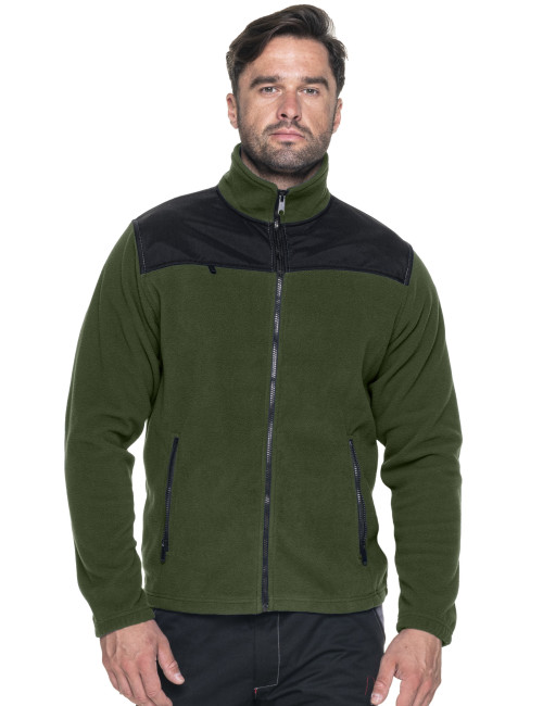 Mark the helper Men`s SWEATSHIRT GUARD KHAKI/BLACK logo, embroidery, print