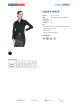 Damenbluse Promostars Ladie's Wave schwarz