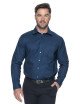 Herren-Flusshemd, dunkelblau, Promostars