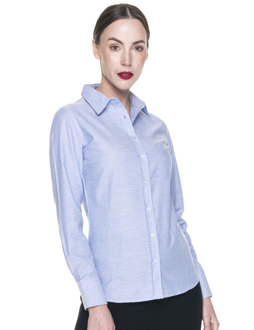 Damenshirt Brooke blau Promostars