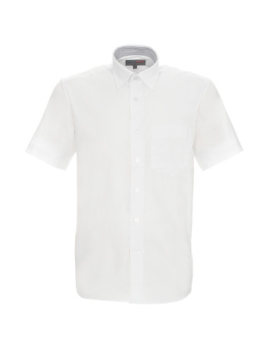 Promostars Short River Men's Shirt White