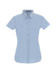 Kurzes Brook-Shirt für Damen, blau Promostars