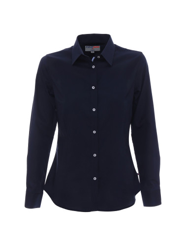 Damenbluse Promostars Ireland in Marineblau
