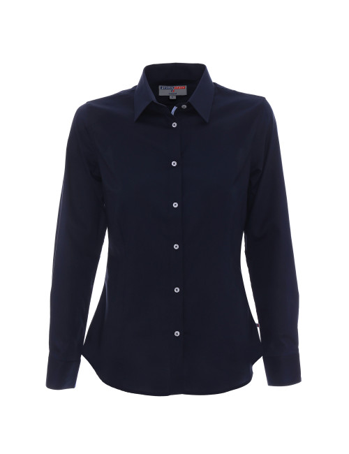 Damenbluse Promostars Ireland in Marineblau