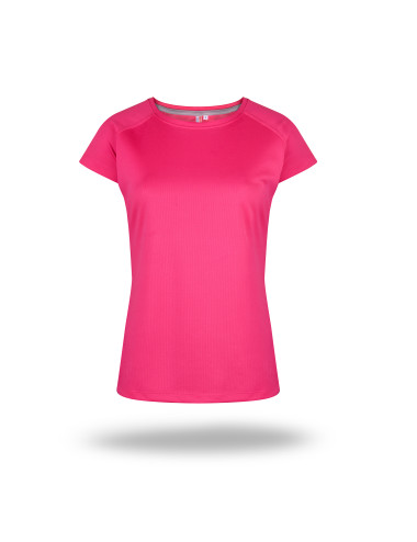 Damen-T-Shirt in kühlem Rosa von Promostars