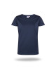Schweres Promostars-T-Shirt für Damen in hellem Marineblau