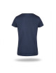 Schweres Promostars-T-Shirt für Damen in hellem Marineblau