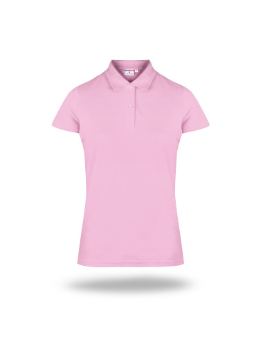 Polo damskie ladies' cotton cukierkowy róż Promostars