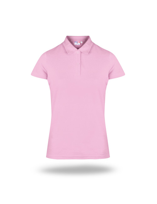 Polo damskie ladies' cotton cukierkowy róż Promostars