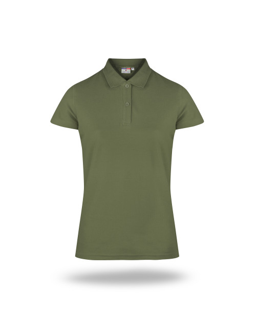 Polo damskie ladies' cotton khaki Promostars