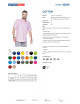 Polo męskie cotton cukierkowy róż Promostars
