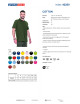 Polo męskie cotton khaki Promostars