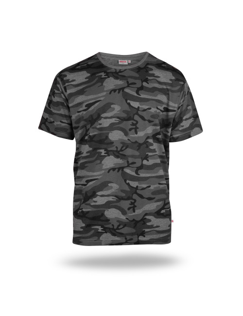 Graues Camo-T-Shirt für Herren Promostars/Crimson CUT