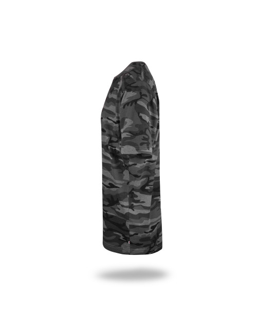 Graues Camo-T-Shirt für Herren Promostars/Crimson CUT