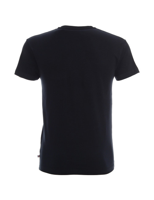 Slim-T-Shirt für Herren, marineblau Promostars/Crimson CUT