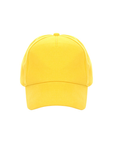 M COMFORT HAT GELB 5 Panels unter dem Logo