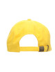CZAPKA M COMFORT YELLOW with 5 panels under the logo.