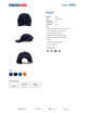 Herren-Cap Promostars Pilot Marineblau