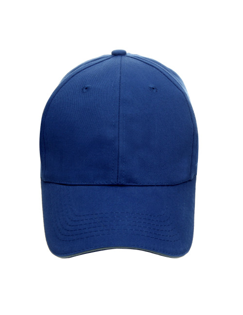 Czapka męska sandwich chabrowy/jasny szary Promostars/Crimson CUT