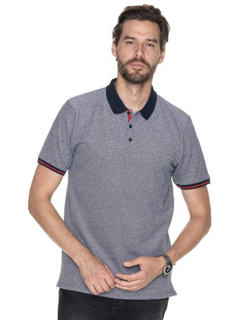 Promostars Stuart Men's Polo Navy/White