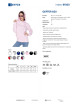 Men`s sweatshirt 620 candy pink Geffer