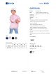 Children`s sweatshirt 629 candy pink Geffer