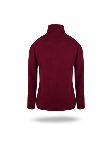 Ladies` double red wine sweatshirt Promostars