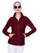 Damen-Sweatshirt mit doppeltem Rotwein, Promostars