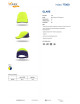 MARK the helper GLARE Cap gelb