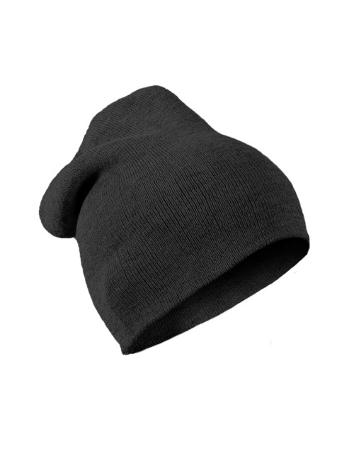 Klasyczna Czapka Zimowa Arctic czarna – 100% Akryl, Lekka 65 g