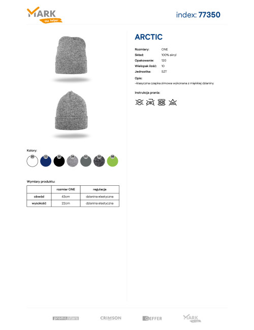 Men`s Arctic pepper cap MARK the helper