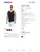 Koszulka męska short fresh czarny Promostars