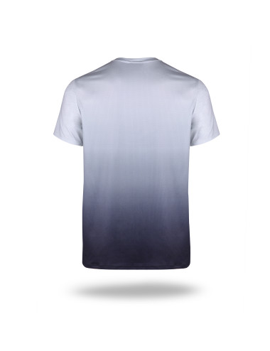 Promostars Shadow Men's T-Shirt Light Gray/Black