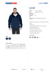 Herrenjacke Promostars Cover dunkelblau/hellblau
