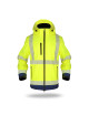 Herrenjacke Promostars Softshell Hi-Vis Print Gelb