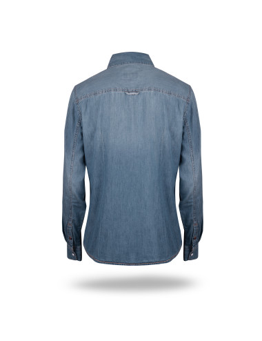 Ladies` western shirt, blue jeans Promostars