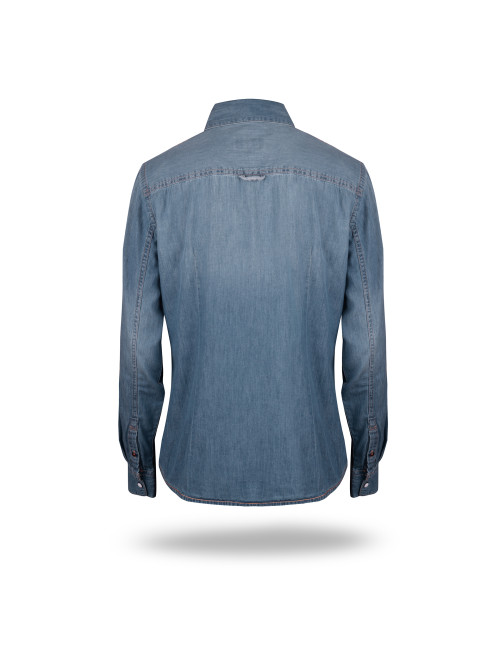 Ladies` western shirt, blue jeans Promostars