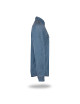 Promostars Western Slim Men's Shirt Blue Denim