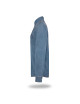 Promostars Western Slim Men's Shirt Blue Denim
