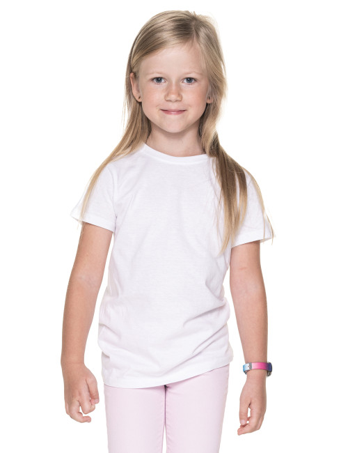 Promostars Standard Kid 150 New White Children's T-Shirt