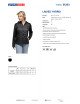 Promostars Ladies' Hybrid Jacket Black
