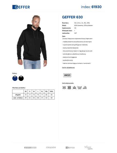 Geffer 630 schwarz Promostars