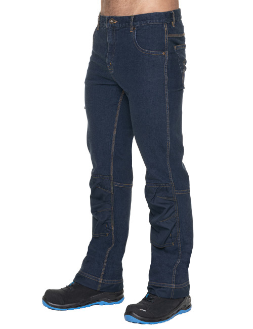 Spodnie robocze Promostars Hammer granatowy jeans - P&M