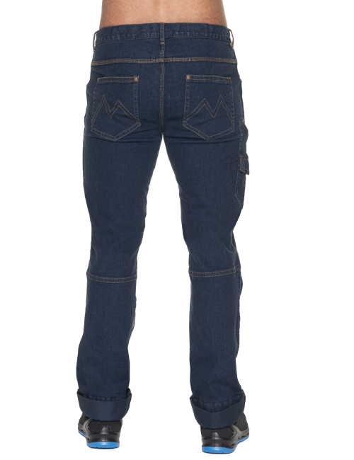 Spodnie robocze Promostars Hammer granatowy jeans - P&M