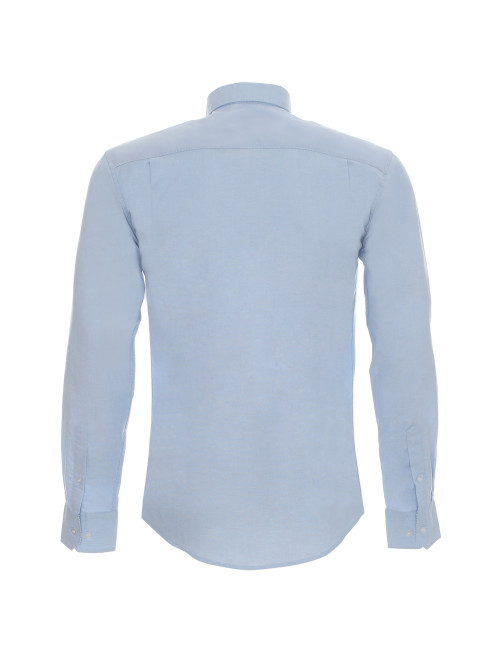 Promostars River Slim Men's Shirt Light Blue
