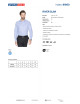 Promostars River Slim Men's Shirt Light Blue