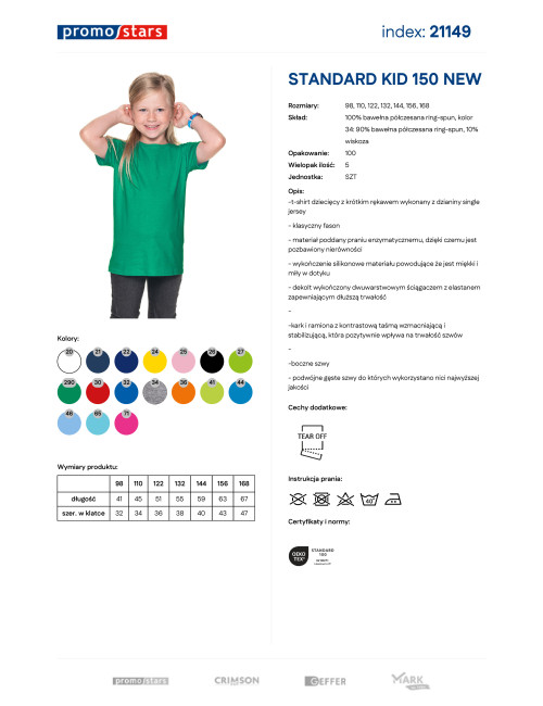 Standard Kid 150 New Kelly Green Promostars