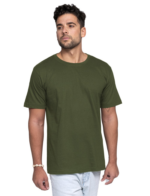Koszulka męska 190g Premium khaki Promostars